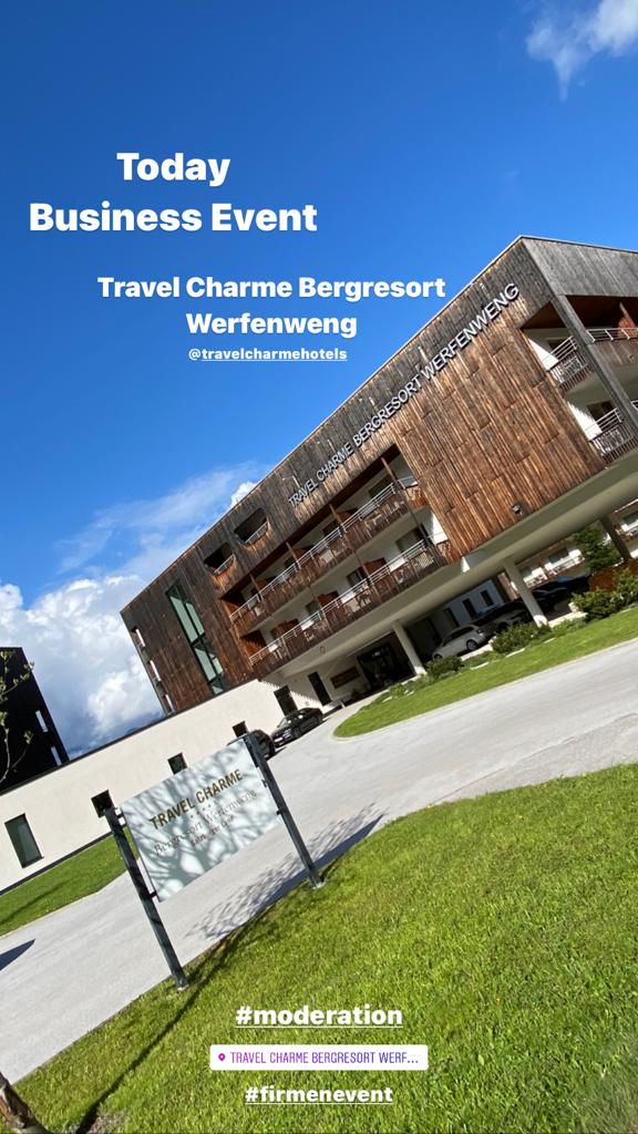 Travel Charme Hotel Werfenweng – Tagung Moderation